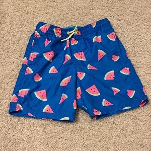 Boys cat and Jack swim trunks size large or 10-12
